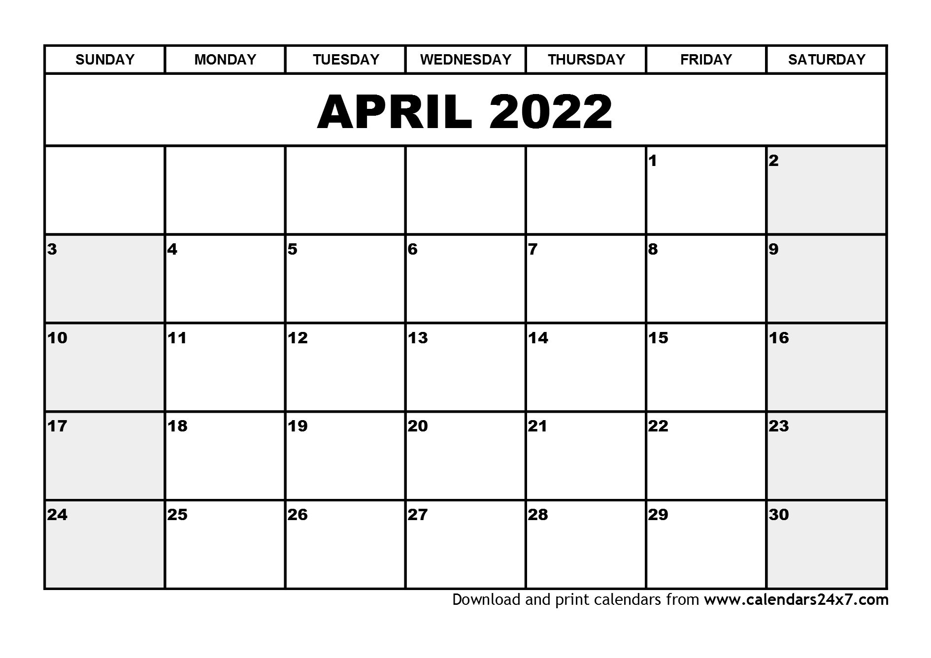 April 2022 Calendar &amp; May 2022 Calendar  Printable April 2022 To March 2022 Calendar