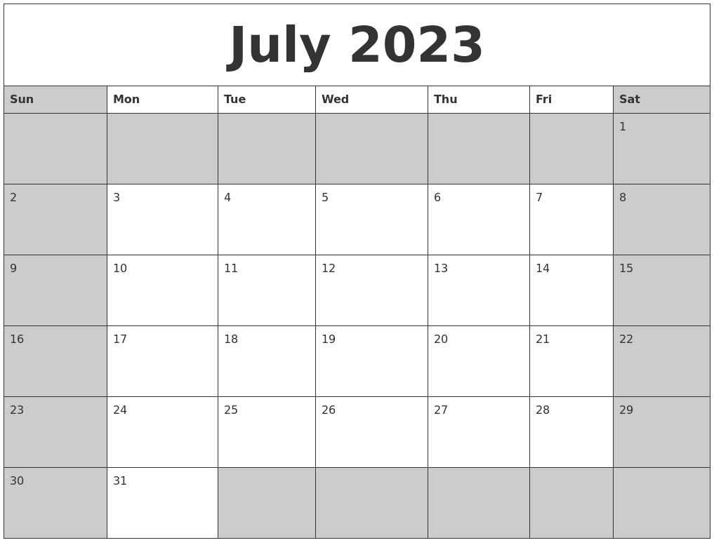 April 2023 Printable Calender  January Through June 2022 Calendar