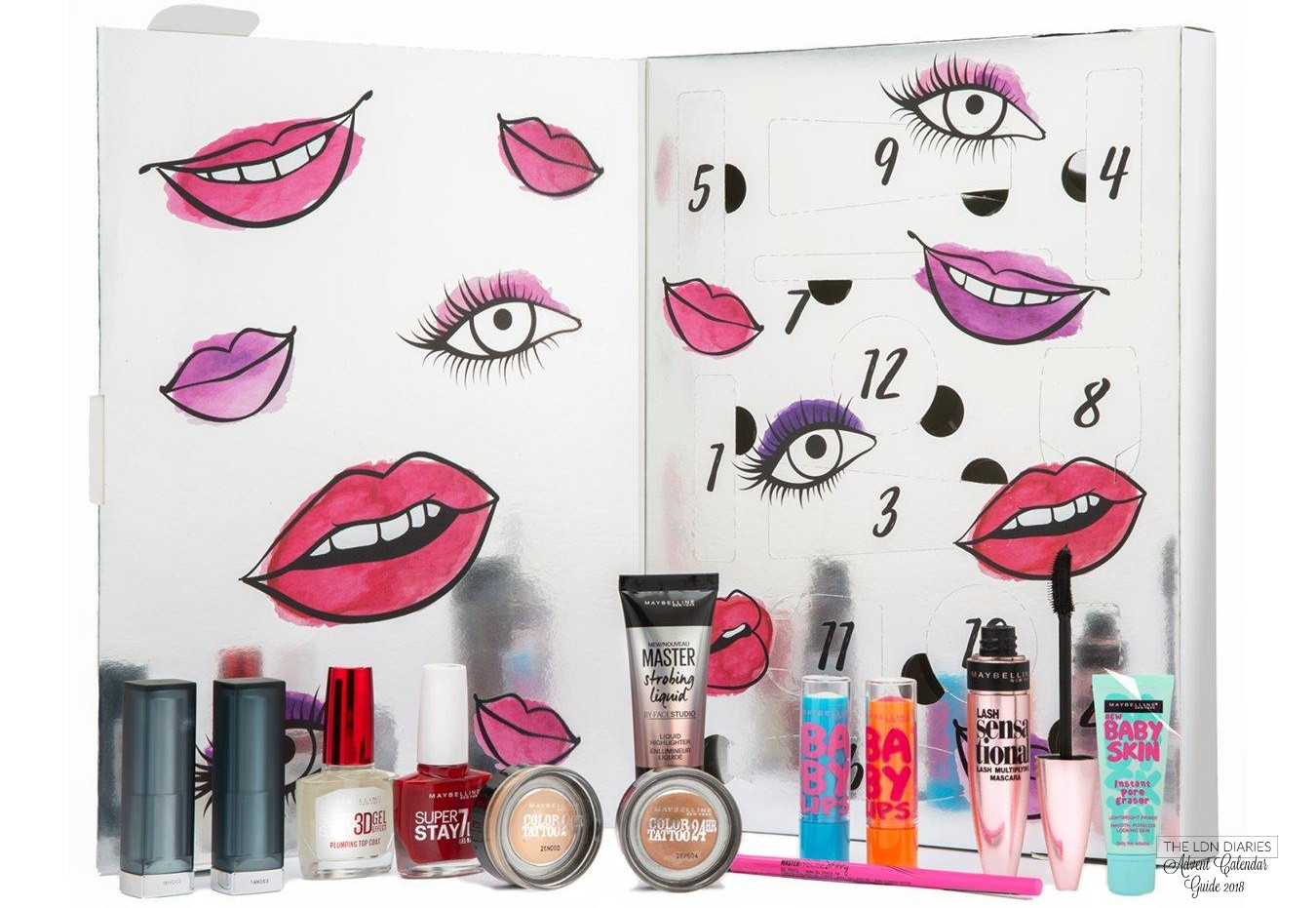 Beauty Advent Calendar 2019 - M&amp;S, Liberty, Harrods &amp; More!  Advent Calendar 2022 Maybelline