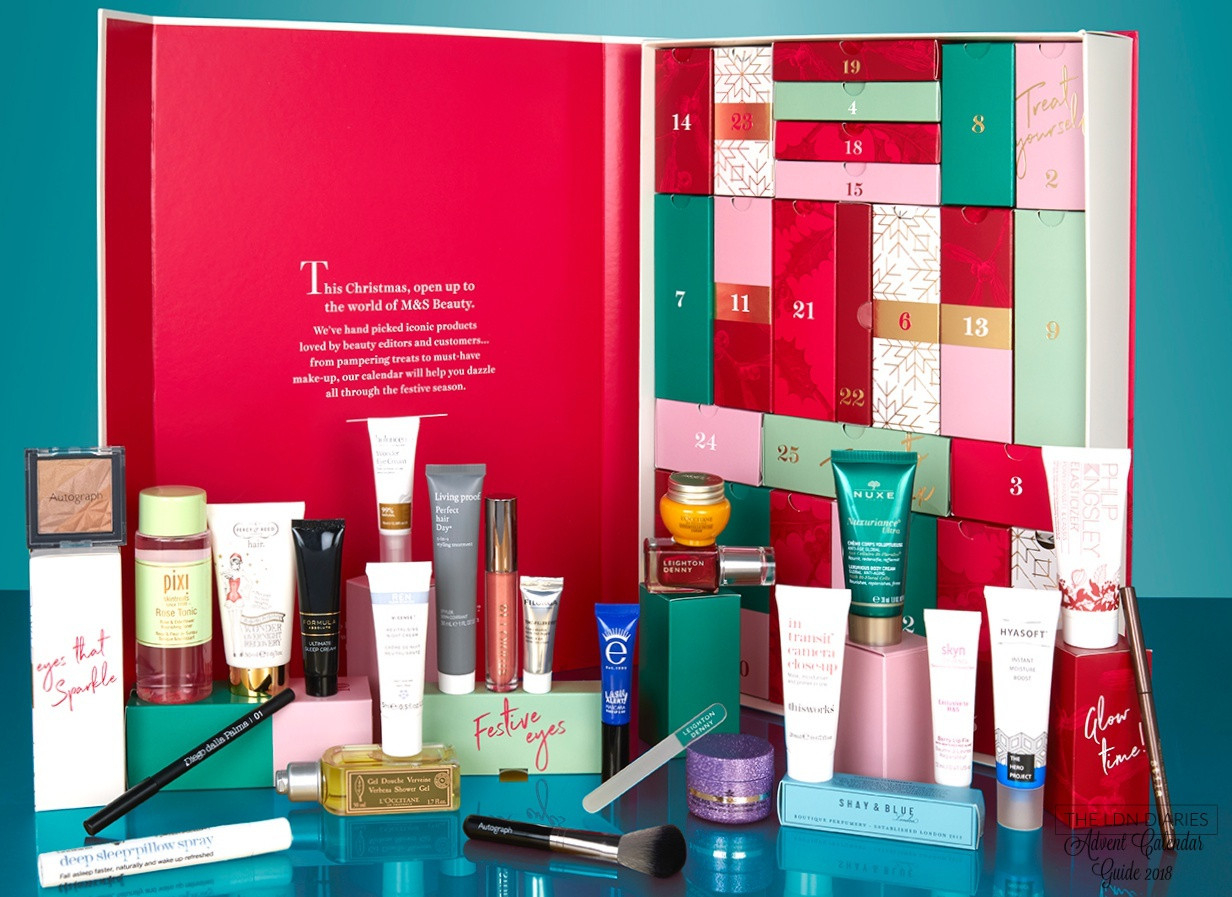 Beauty Advent Calendar 2019 - M&amp;S, Liberty, Harrods &amp; More!  What Is Advent Calendar Makeup