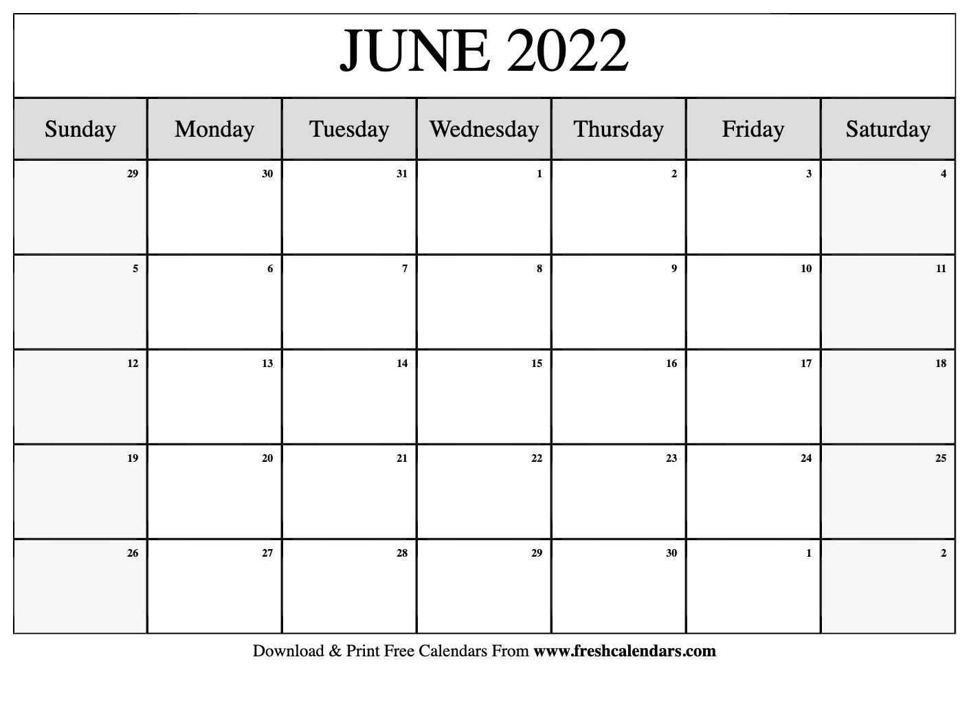 2022 calendar january to june template calendar design