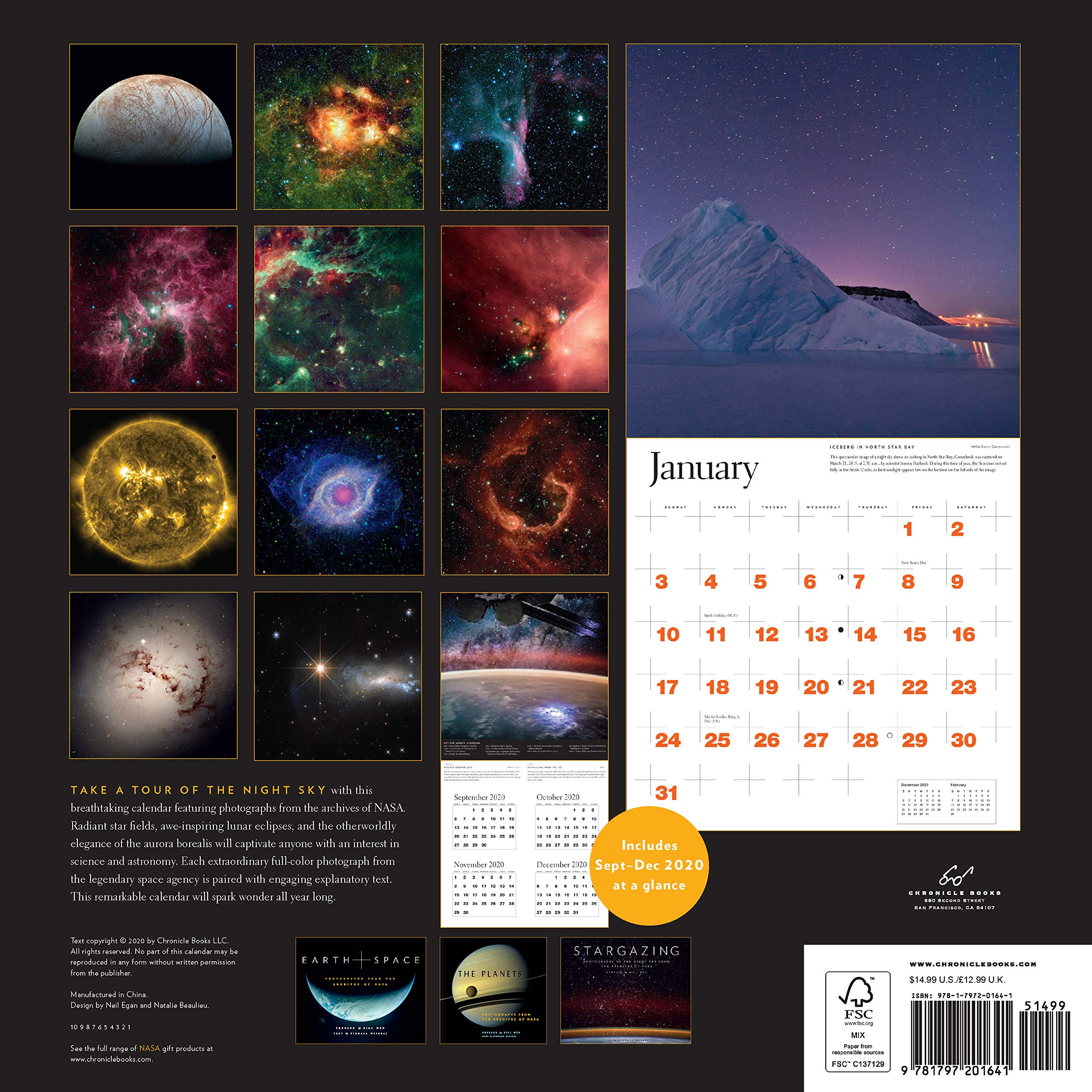 Calendar 2021 - Stargazing - Chronicle Books  Nasa Gov Calendar Pdf