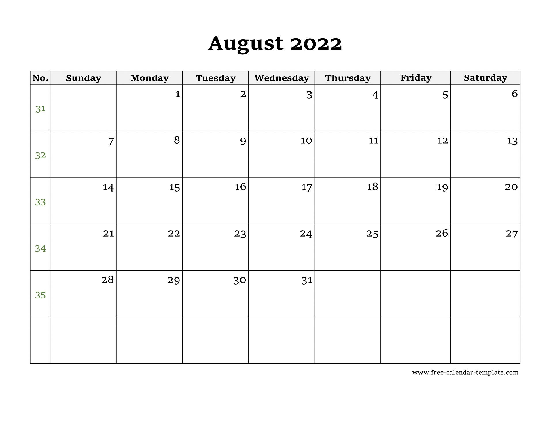 Calendar 2022 August  Calendar 2022 Urdu