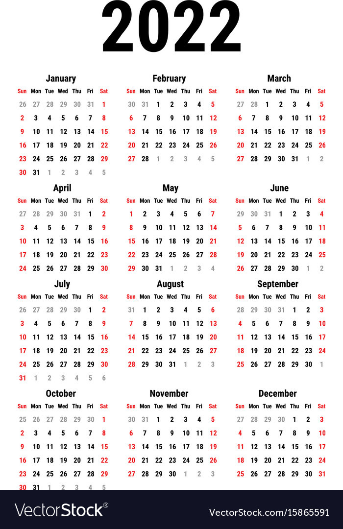 printable calendar 2022 design template calendar design