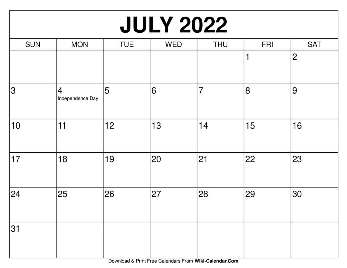 Calendar June 2021 - July 2022 - Twoteny  Free Printable Calendar July 2022 To June 2022