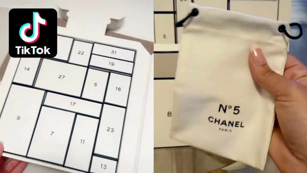 Chanel Advent Calendar 2022 January  Unboxing Chanel Advent Calendar