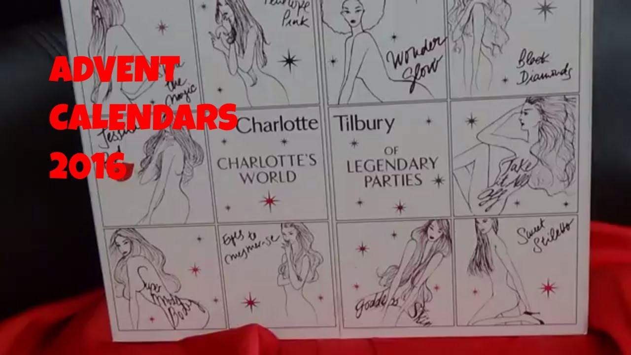 Charlotte Tilbury Advent Calendar 2016 - Youtube  Charlotte Tilbury Advent Calendar 2022