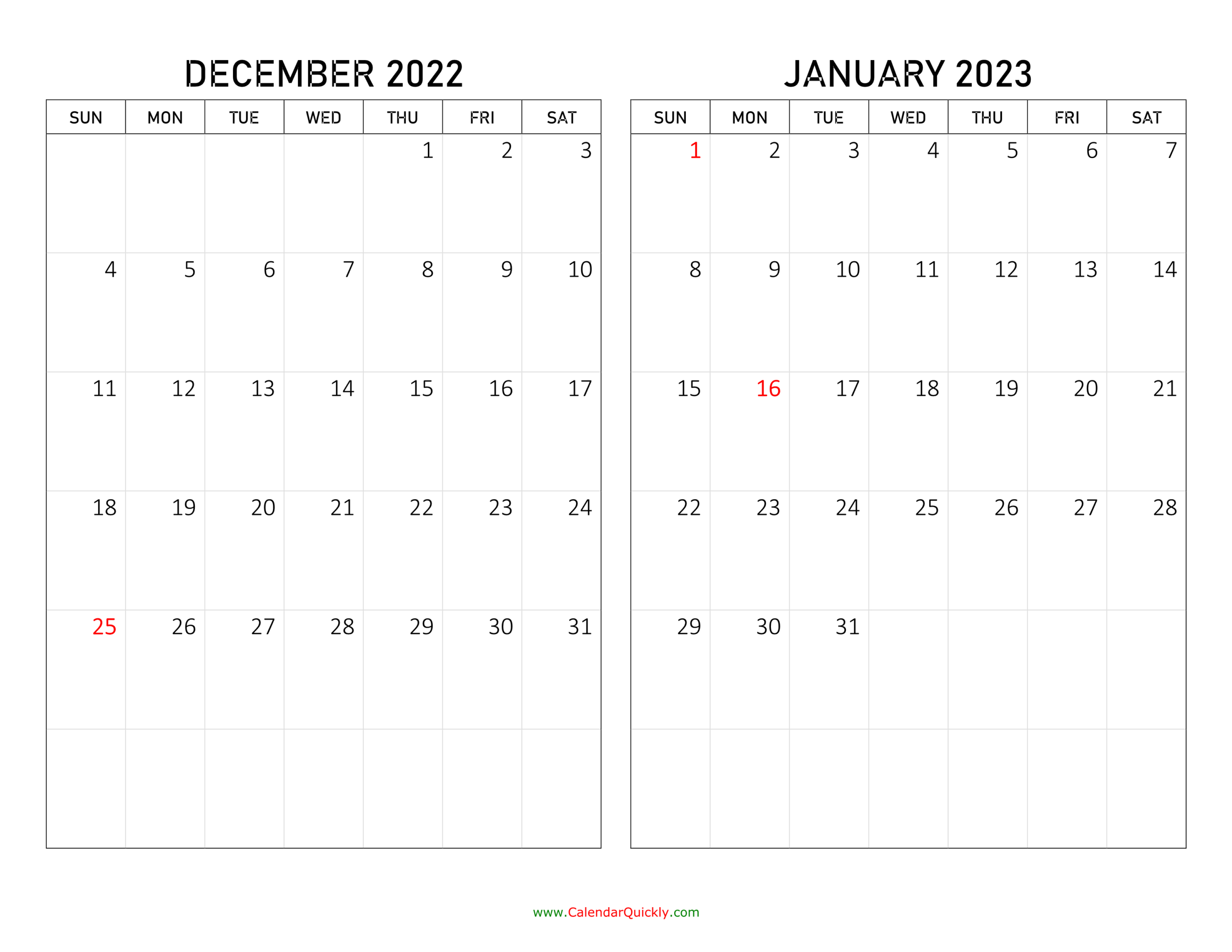 Dec Jan Feb Calendar 2022 Template Calendar Design