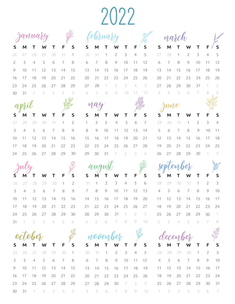 Decorative Printable Calendar 2022 - Calendar Weeks  Gujarati Calendar 2022 December