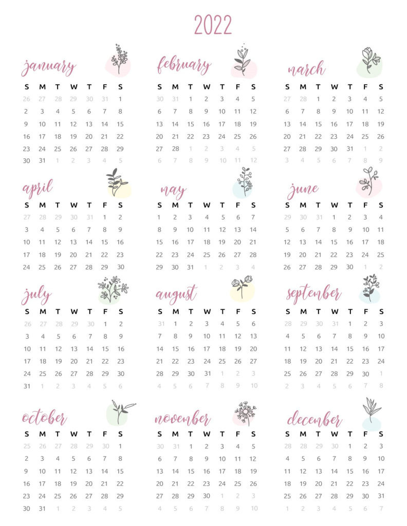 Decorative Printable Calendar 2022 - Calendar Weeks  Gujarati Calendar 2022 December