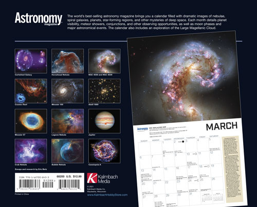 Astronomy Picture Calendar For 2022 - Template Calendar Design