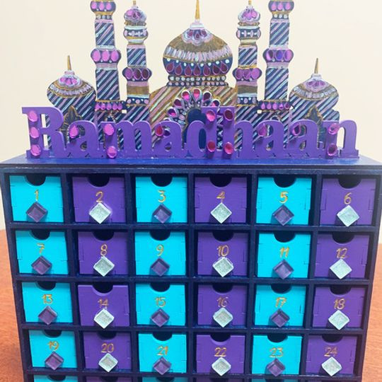 Designsanusha | This Beautifully Crafted Mosque  Eid Advent Calendar 2022