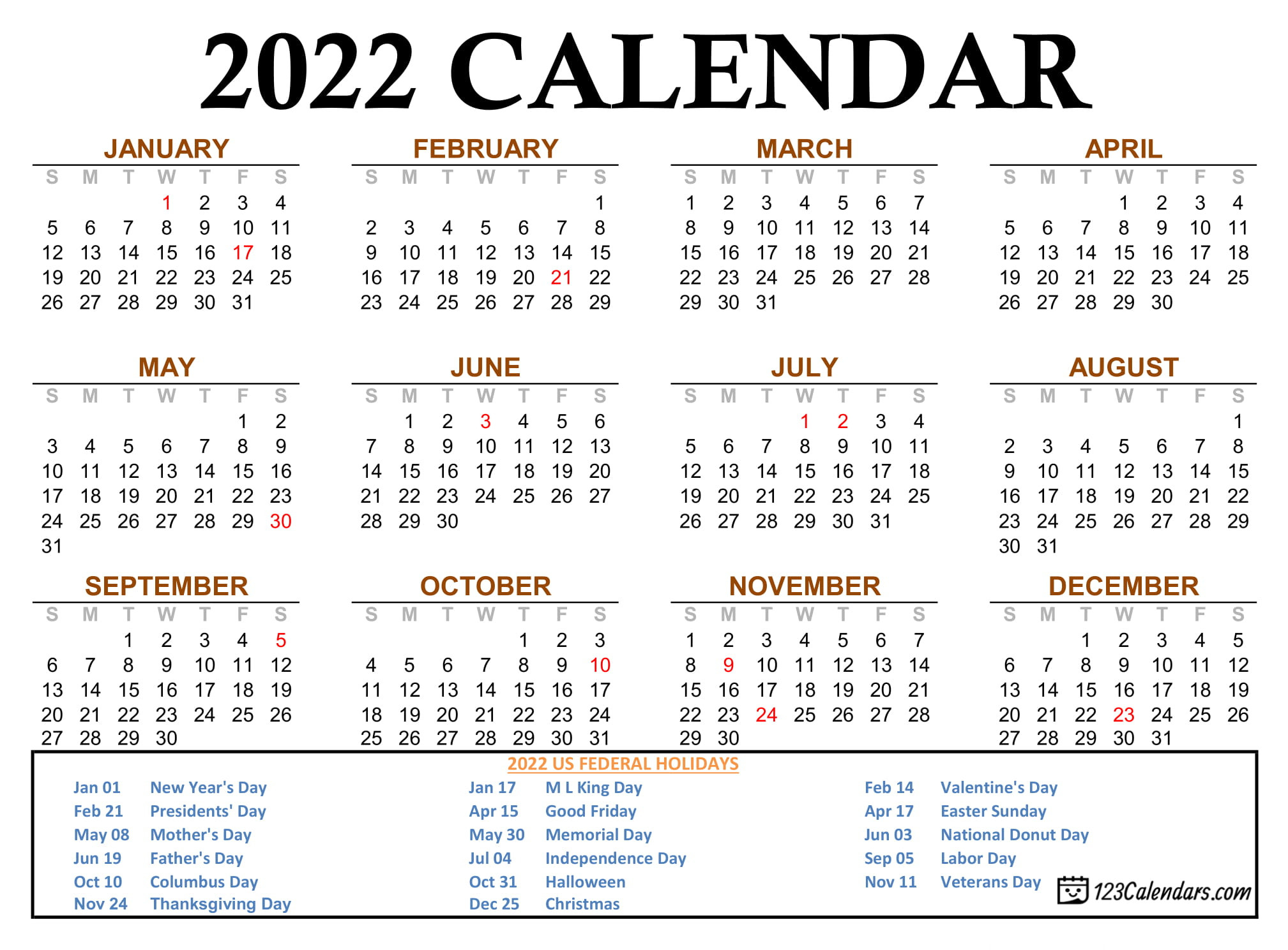 Download A Calendar 2022  Calendar 2022 Zambia Download