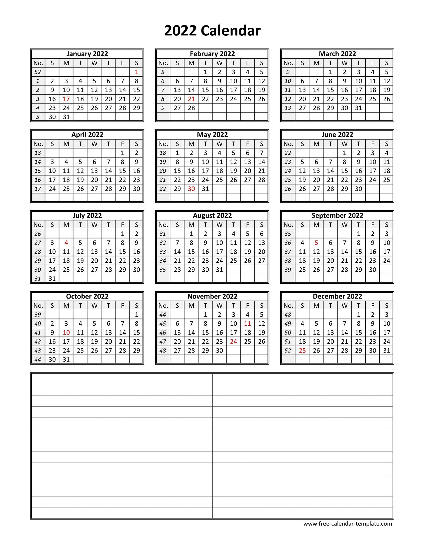 Download Calendar 2022 Docx Images - All In Here  Free Printable Calendar 2022 Plants