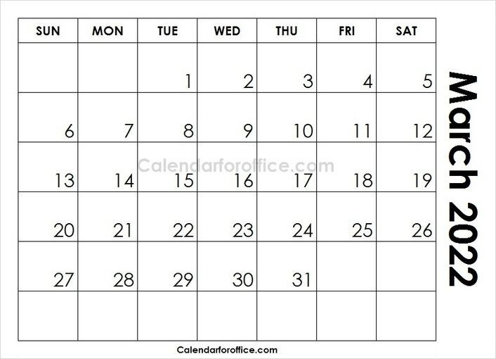 Download March 2022 Calendar Template | Editable Calendar  November 2022 Calendar Editable
