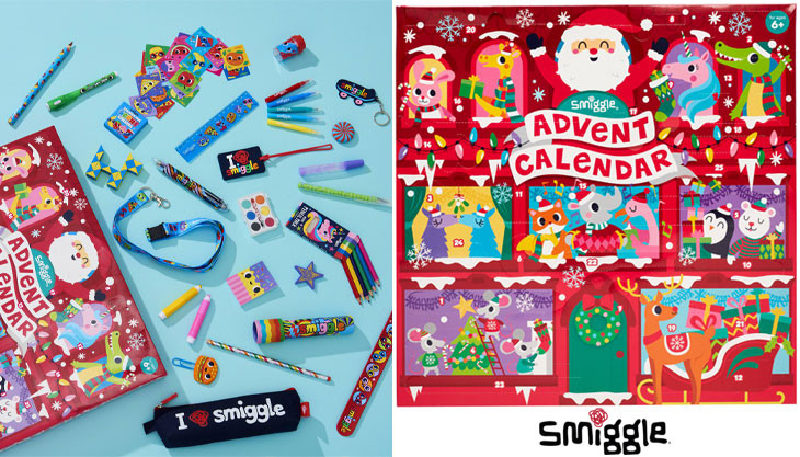 E: 30/11 Win A Smiggle Advent Calendar (X2  Paperchase Advent Calendar 2022