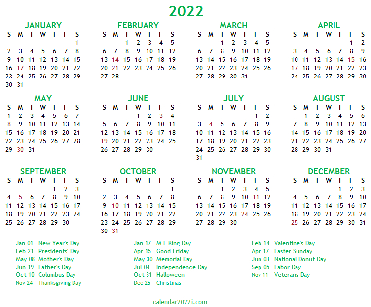 Editable 2022 Calendar In Word, Excel Templates | Calendar  Free Calendar Template 2022 Word