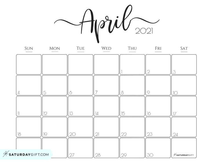Elegant 2021 Calendarsaturdaygift - Pretty Printable  Saturdaygift Printable Calendar 2022