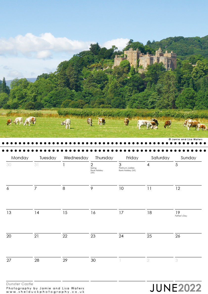 Exmoor Calendar 2022  Calendar 2022 Luxembourg