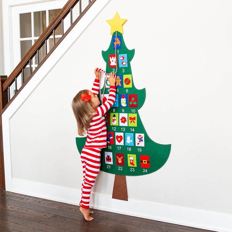Felt Tree Advent Calendar - Children | Breck&#039;S Gifts  Do Advent Calendars Go On Sale