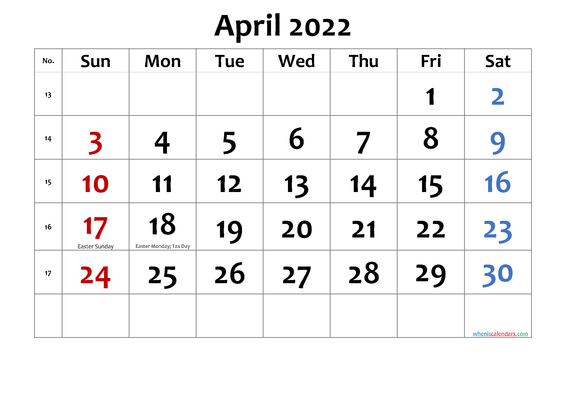 Free November 2022 Calendar Printable - 6 Templates  November 2022 - April 2022 Calendar