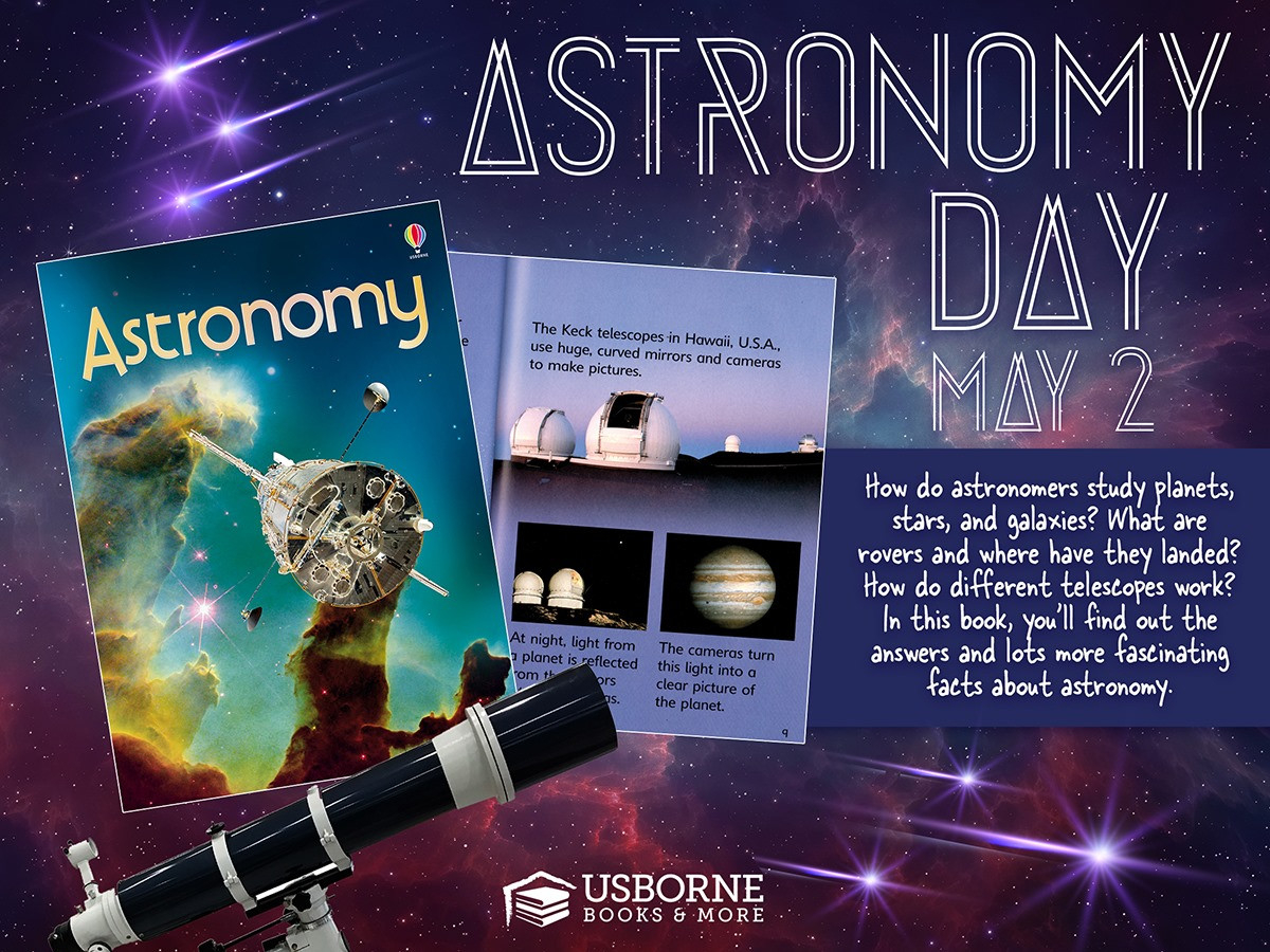 Happy Astronomy Day!! - Farmyard Books | Usborne Books  Astronomy Picture Calendar With Holidays