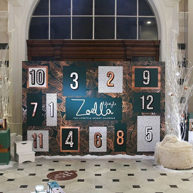 Zoella Chanel Advent Calendar Template Calendar Design