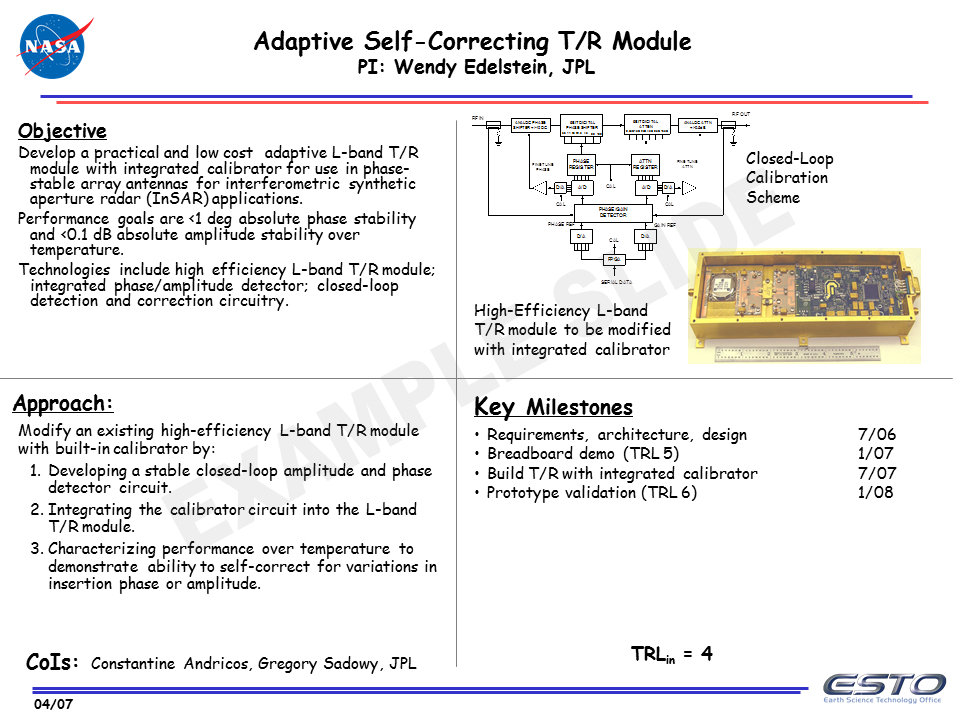 How To Use Quad Charts In Presentations | Think Outside The Slide  Nasa Gov Calendar Template