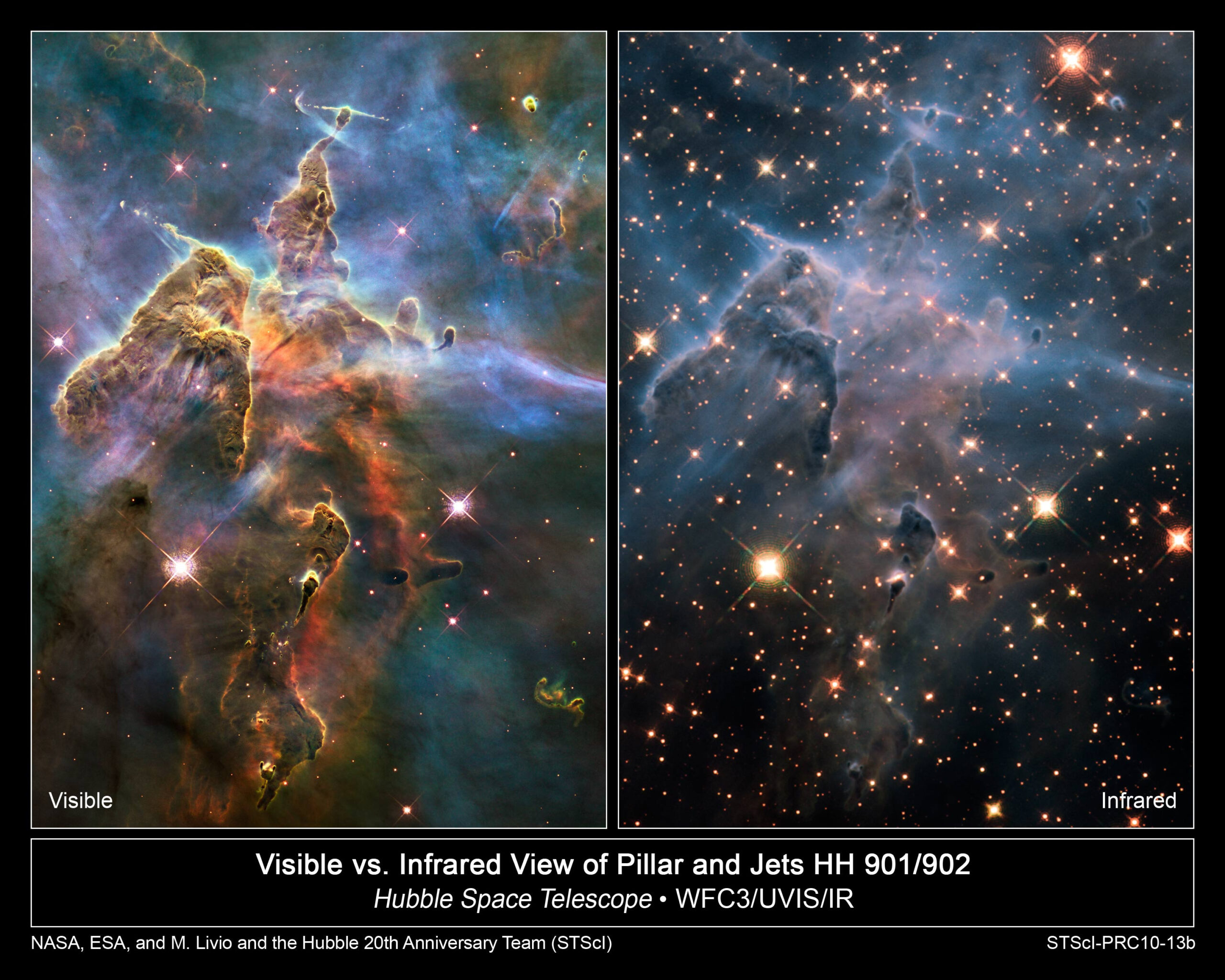 Hubble&#039;S Birthday Gift To Us: Mystic Mountain - Universe Today  Nasa Photo Taken On My Birthday