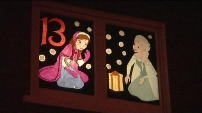 Hull'S Avenues Transformed Into Advent Calendar - Bbc News  Bbc News Fidget Advent Calendar