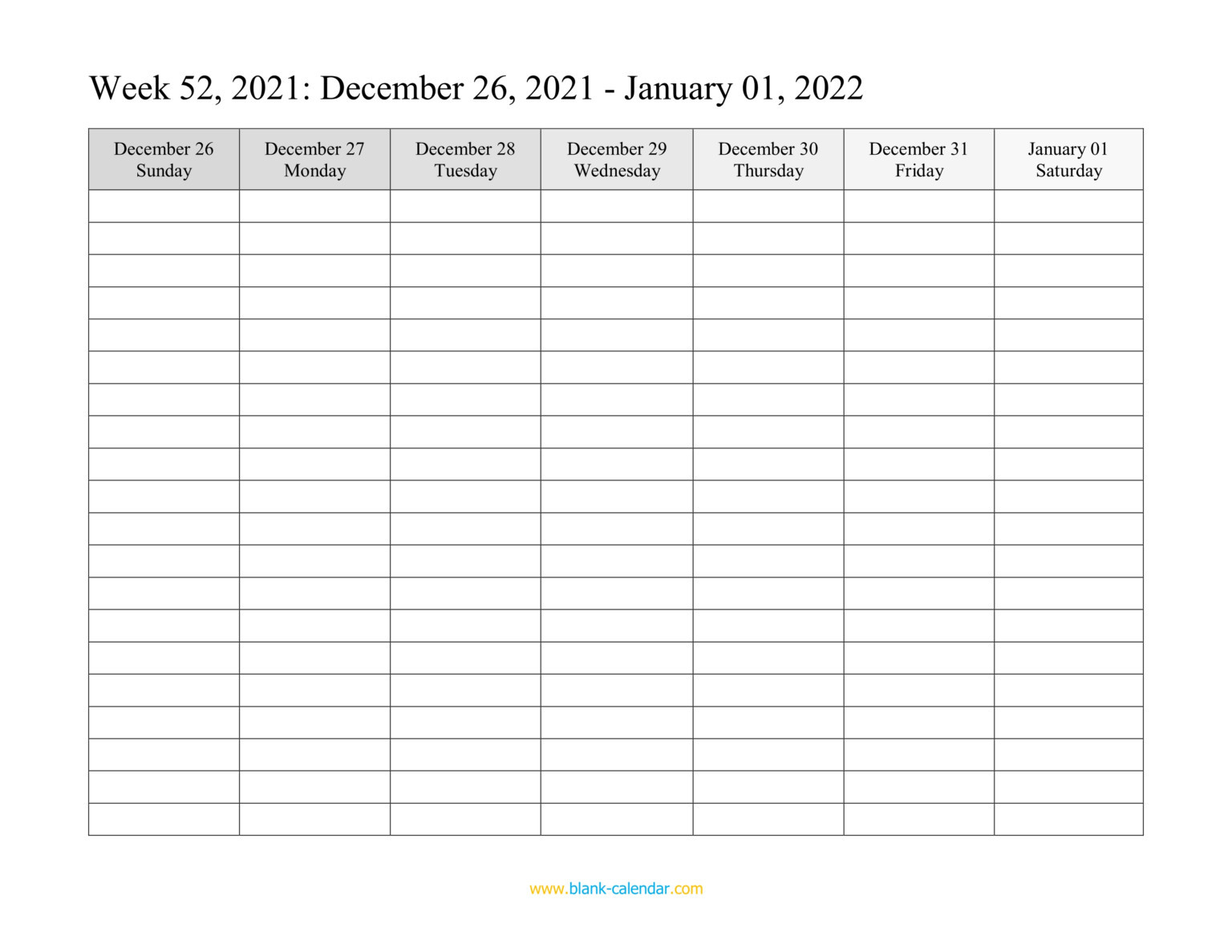 Jan 2022 Calendar In Excel  2022 Attendance Calendar Template Free