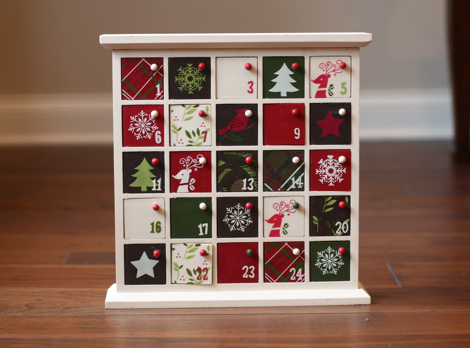 Jbs Inspiration: Repurposed Advent Calendar  What Is On An Advent Calendar