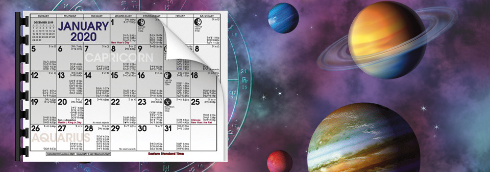 Astronomy Picture Calendar For 2022 - Template Calendar Design