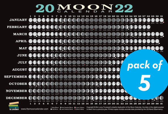 June 2020  June 2022 Full Moon Calendar