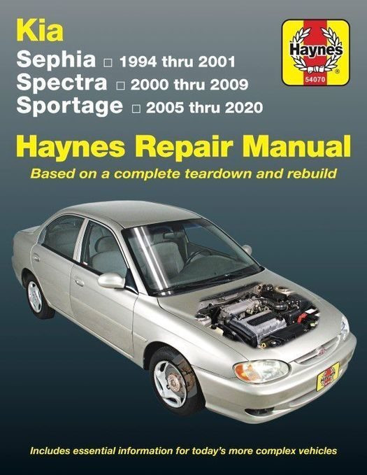 Kia Sephia, Spectra, Sportage Repair Manual 1994-2020 | Haynes  Apod Nasa Calendar 2022 Kia Spectra