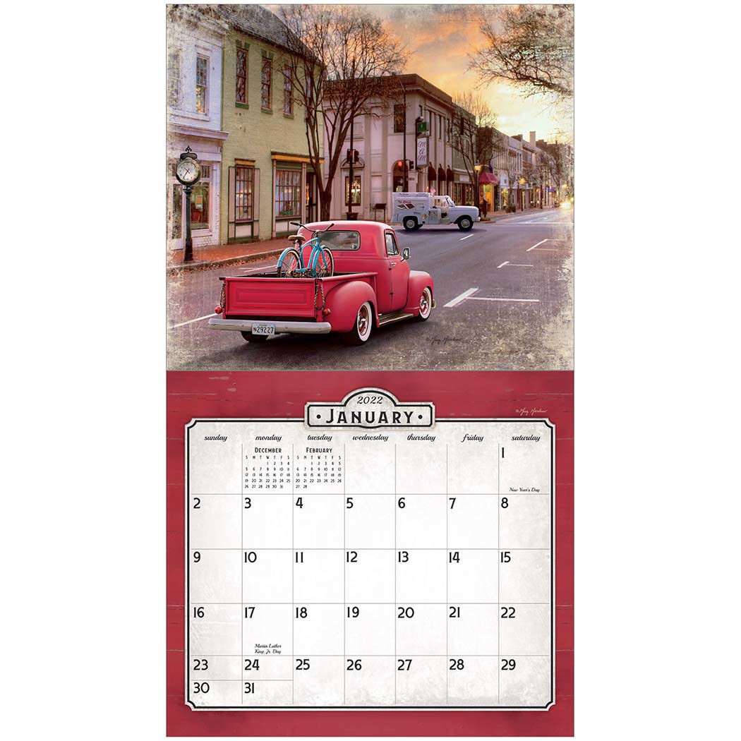 Legacy Wall Calendar 2022 Nostalgic Main Streetgreg  Telugu Wall Calendar 2022