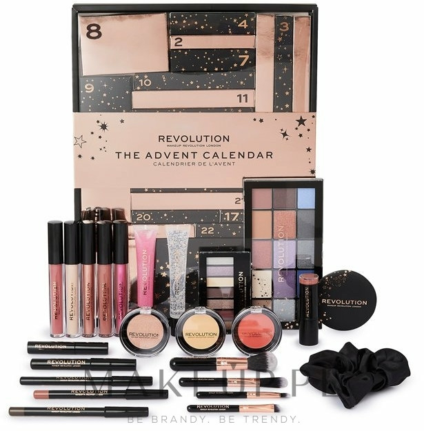 Makeup Revolution Advent Calendar - Kalendarz Adwentowy  Advent Calendar 2022 Revolution