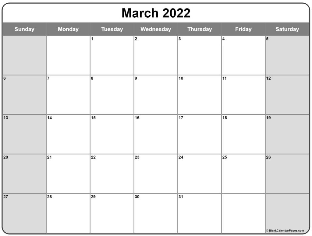 March 2022 Calendar Printable Win - 2023 Printable Calendars  Win Free Printable Calendar 2022