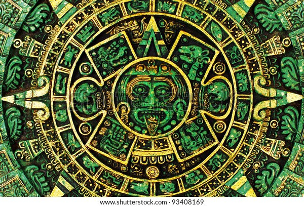 Mayan Calendar Stock Photo (Edit Now) 93408169  Astronomy Picture Of The Day Calendar Generator