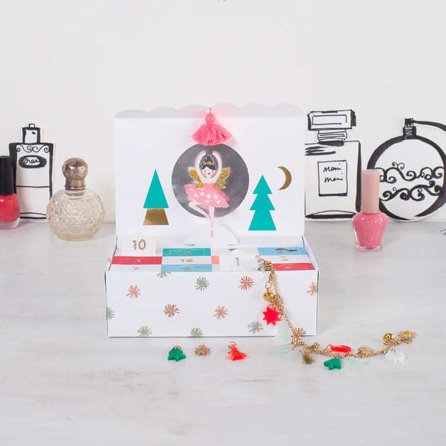 Meri Meri - Jewelry Box Advent Calendar | At Mighty Ape Nz  Advent Calendars Nz