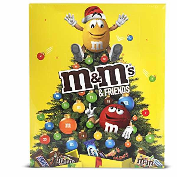 M&amp;M Friends Schokoladen-Adventskalender 24 Por Trends 2022  Haribo Advent Calendar 2022