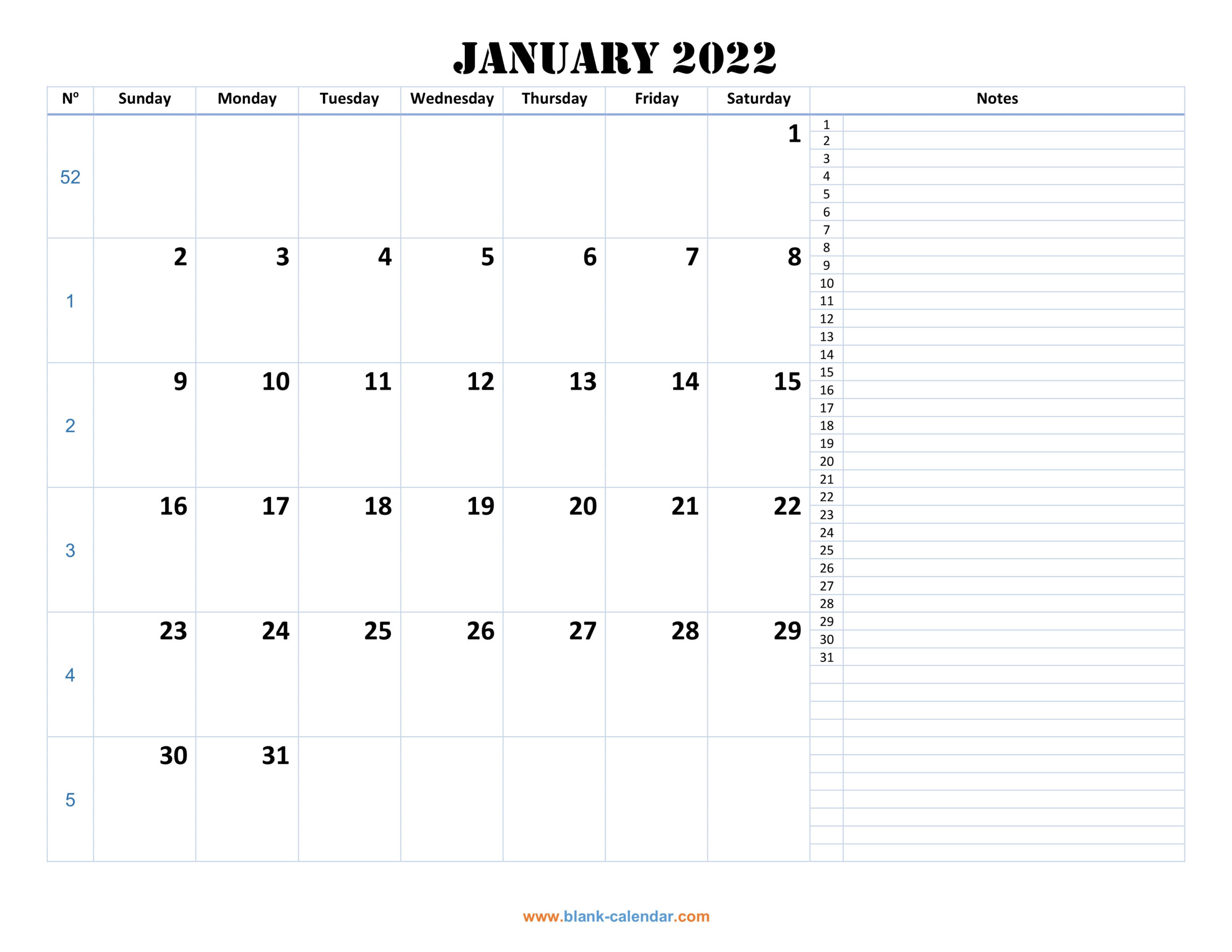 Monthly Calendar 2022 | Free Download, Editable And Printable  Calendar 2022 Download Word