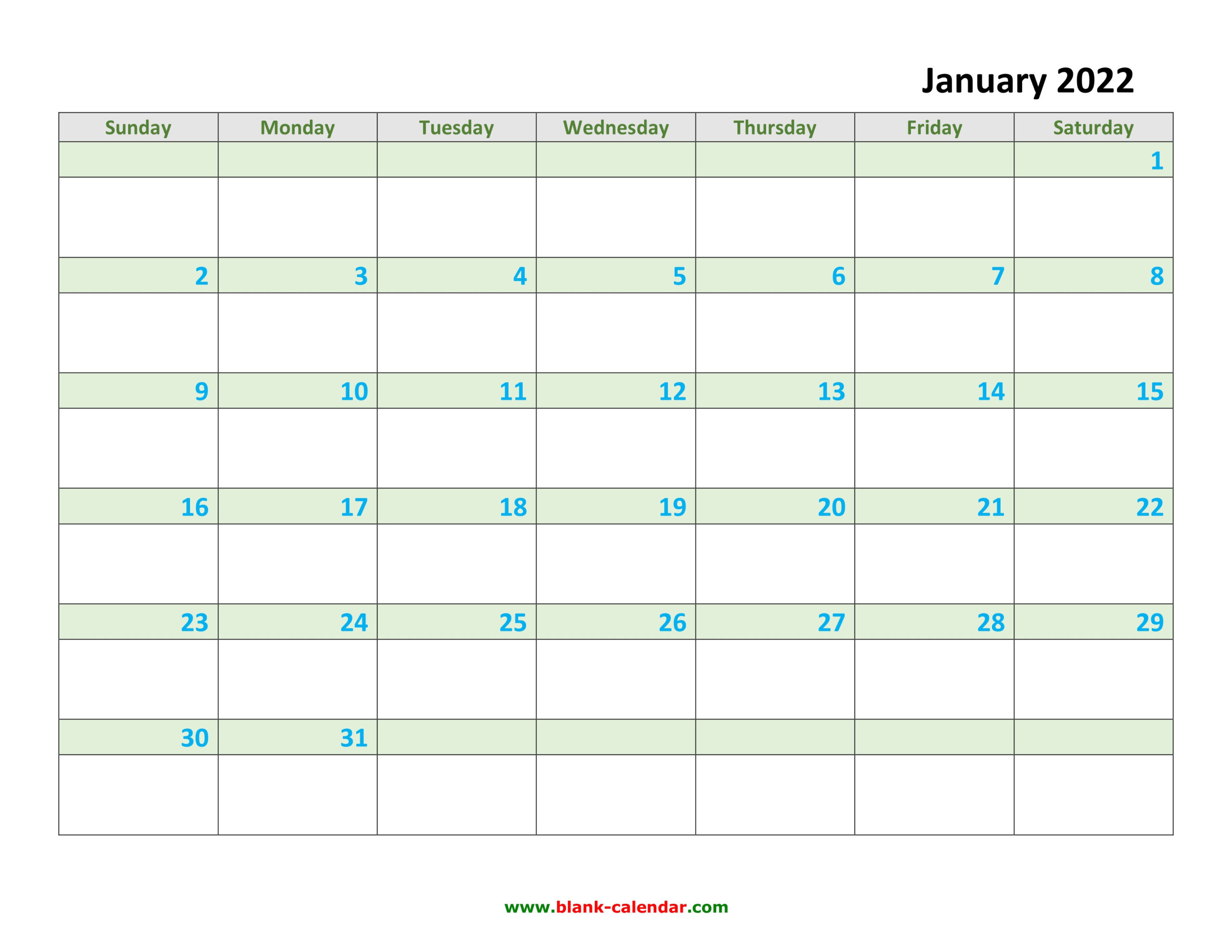Monthly Calendar 2022 | Free Download, Editable And Printable  Calendar 2022 Online Free