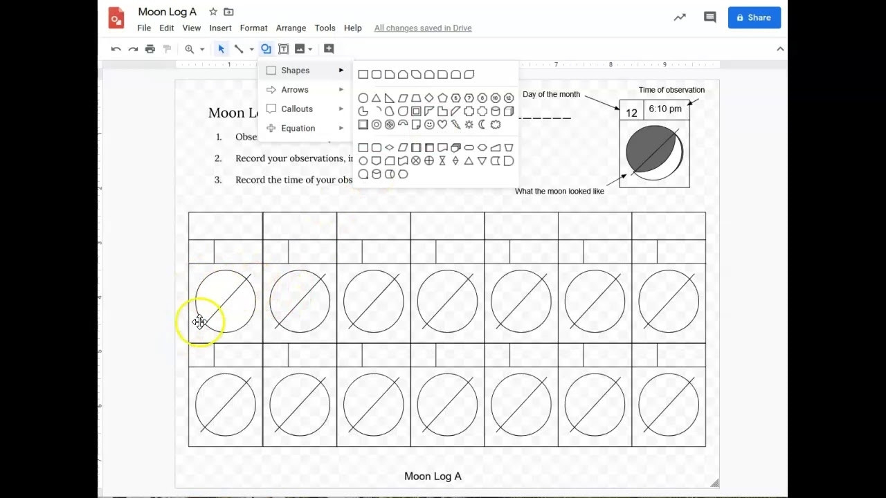 Moon Observation Log | Calendar Template 2021  Nasa Gov Calendar Template