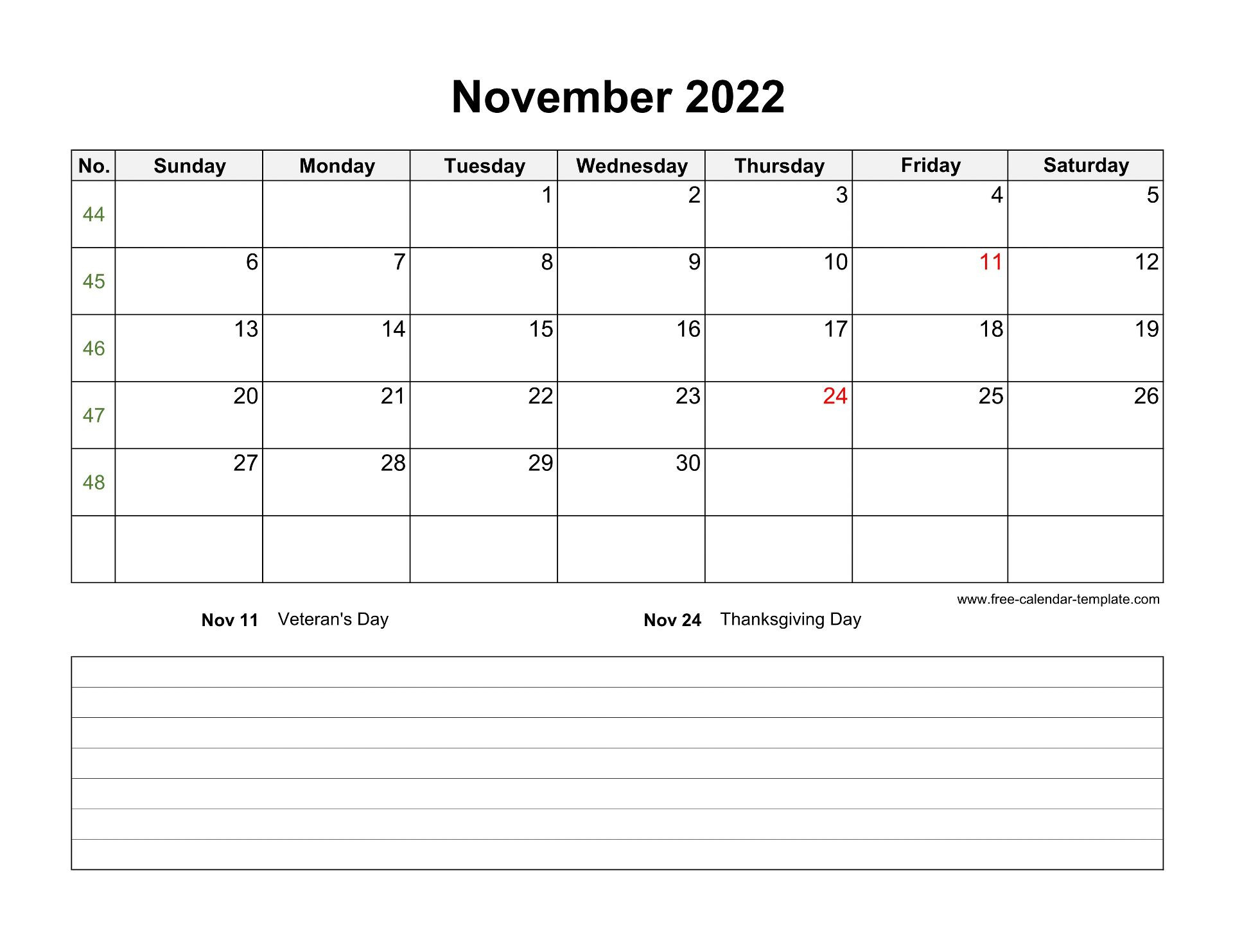 November 2022 Free Calendar Tempplate | Free-Calendar  Astronomy Picture Of The Day November 30 2022