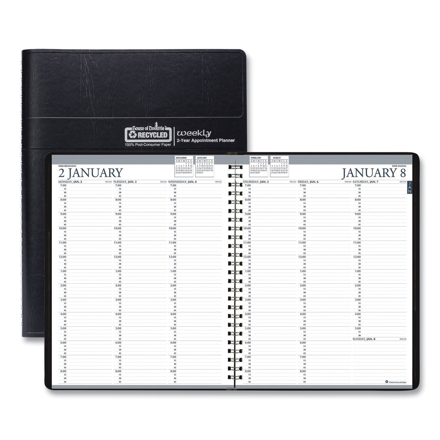 Paper Craft 2021-2022 2 Year Planner | Calendar Printables  2022 Calendar Printable Booklet
