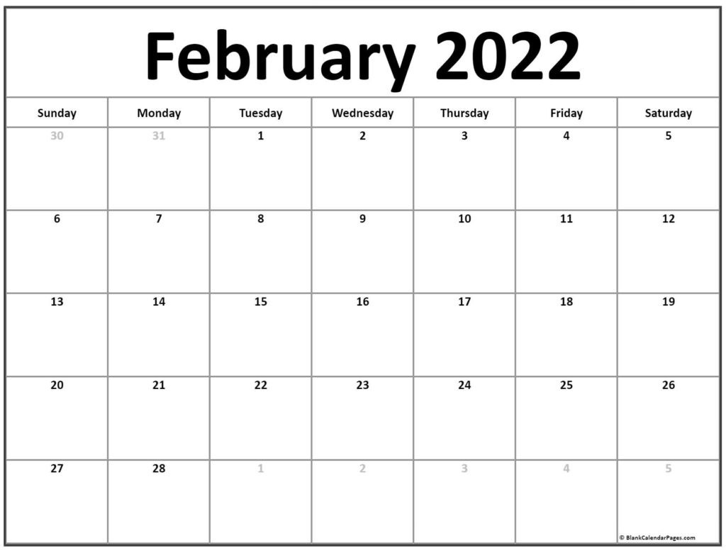 Print Daily Calendar 2022  Free Printable Daily Calendar 2022