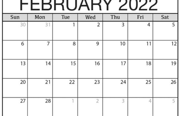 Print January And February 2022 Calendar | Blank Calendar  Calendar 2022 Urdu