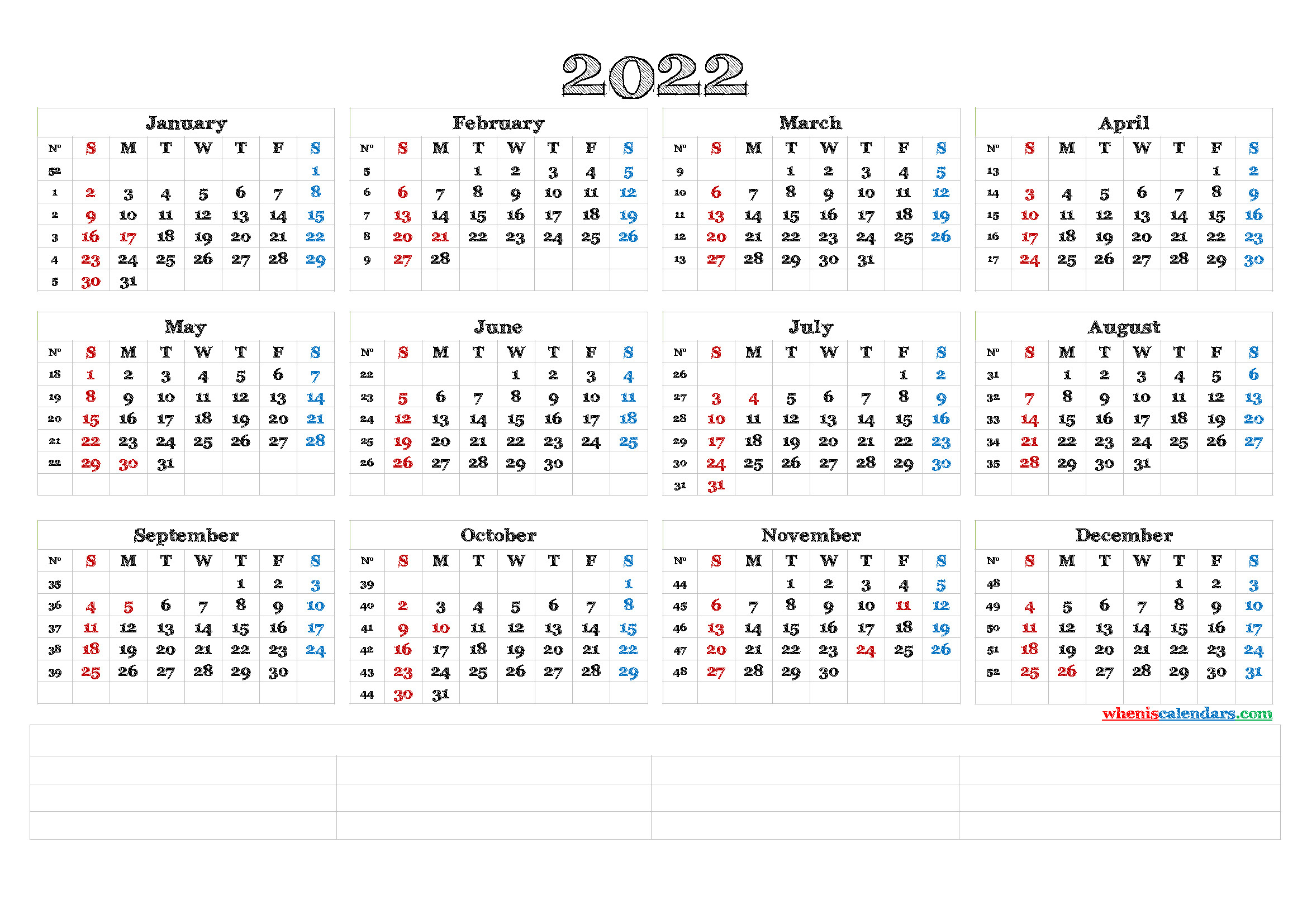 Printable 2022 Calendarmonth - Calendraex  Free Printable Calendar 2022 Time And Date