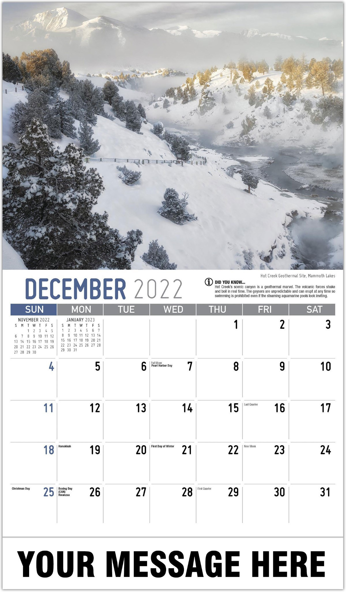 Scenes Of California - 2022 Promotional Calendar  Calendar 2022 California